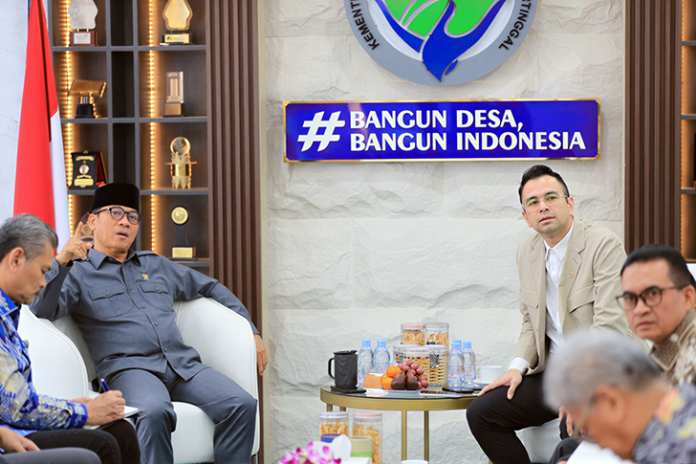 Menteri Desa dan Pembangunan Daerah Tertinggal, Yandri Susanto, raffi ahmad gen-z