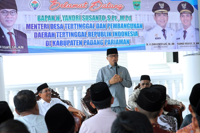 Menteri Desa dan Pembangunan Daerah Tertinggal, Yandri Susanto